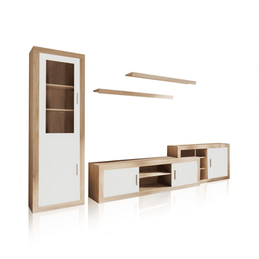Nuka Salon V11 Cambria - Branco 330 x 193,2 x 41,4 cm