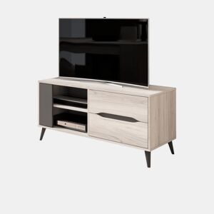 Mesa de TV Lizz 110 Acinzentado - Antracite 114 x 52 x 40 cm