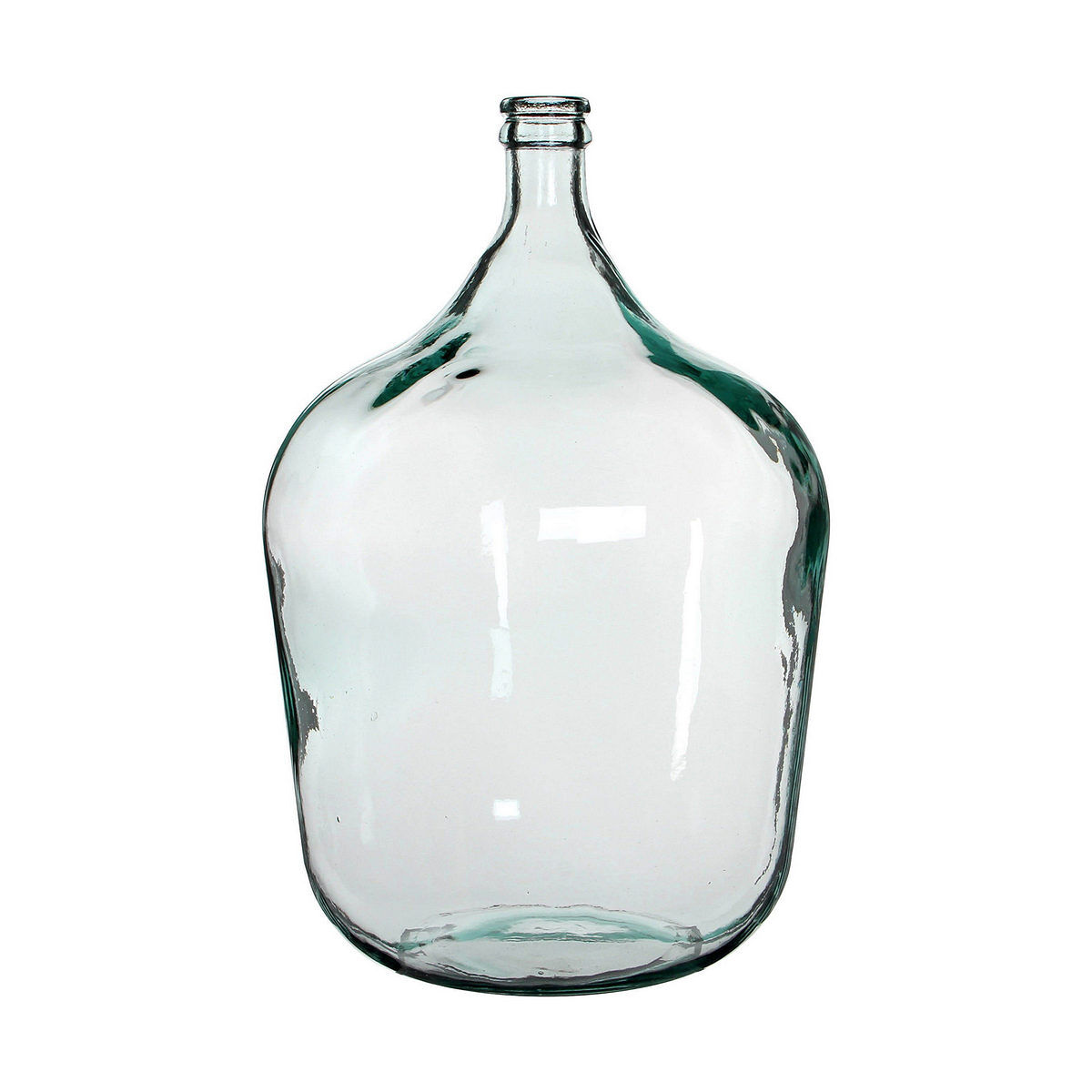 Jarrón mica decorations diego 34 l cristal transparente (ø 40 x 56 cm)