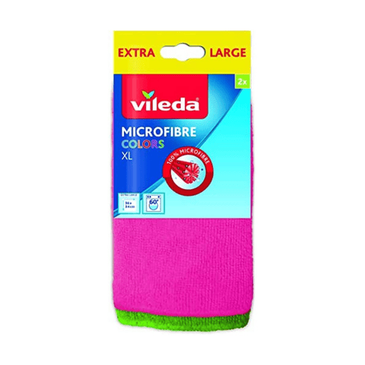 Pano de limpeza de microfibra Vileda Microfibras Cores sortidas (36 x 34 cm)
