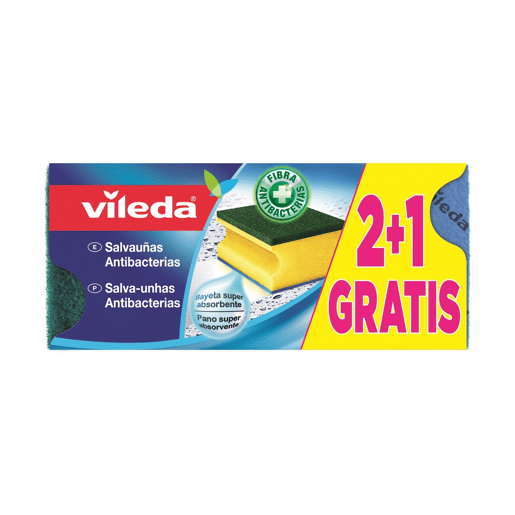 Pano de limpeza Vileda Verde