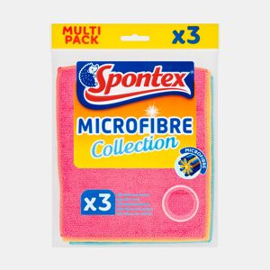 Pano de limpeza de microfibra Vileda 36 x 34 cm Microfibras Cores sortidas (36 x 38 cm) (3 uds)