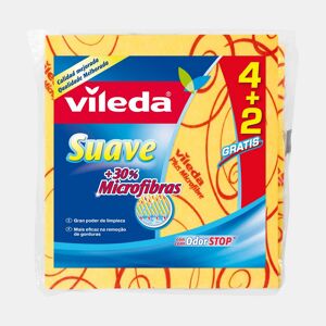 Pano de limpeza Vileda Amarelo Microfibras