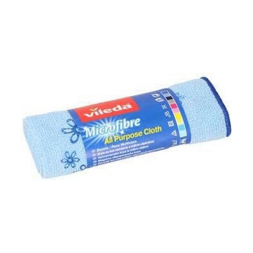 Pano de limpeza de microfibra Vileda Azul Microfibras