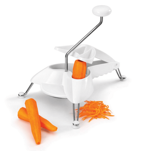 Ralador Metaltex Pernas Branco Aço inoxidável (Ø 24 cm)