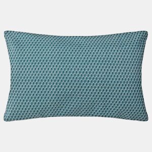 Almofada Atmosphera Otto Azul Algodão (50 x 30 cm)