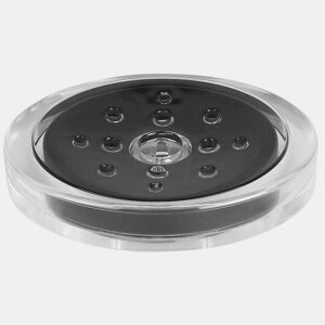 Coleção Spirella Sydney, bandeja de mesa de sabão 3,0 x 10,0 x 13,0 cm, acrílico, preto