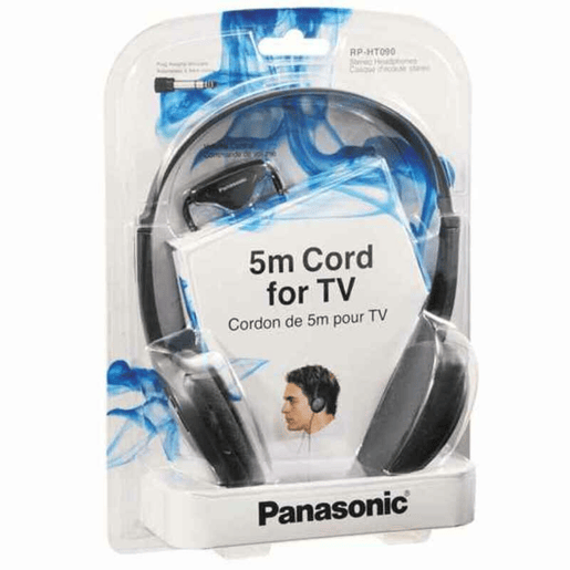 Auriculares de Diadema Panasonic Corp. RPHT090EH Prateado Com cabo Preto Cinzento Prata Auscultador circum-auricular externo Neodímio 16 Hz-22kHz