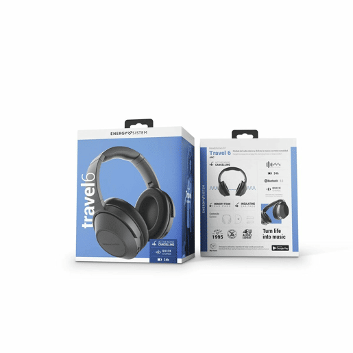 Auriculares sem fios Energy Sistem Preto