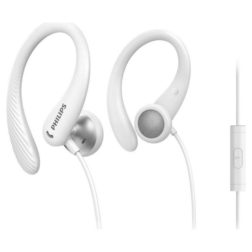 Auriculares desportivos Philips Branco Auriculares desportivos Philips Branco