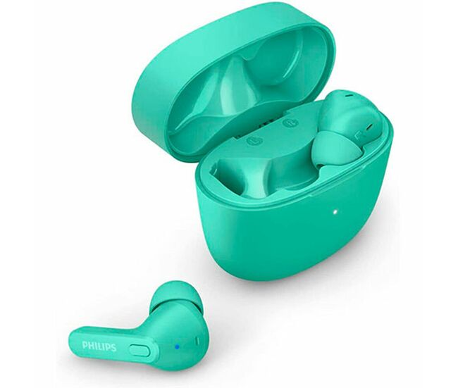 Auriculares philips verde inalámbrico