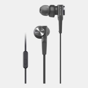 Auriculares com microfone Sony Preto