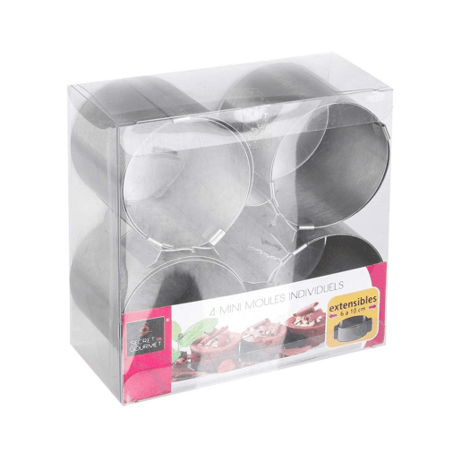 Moldes Secret de Gourmet 4 Peças