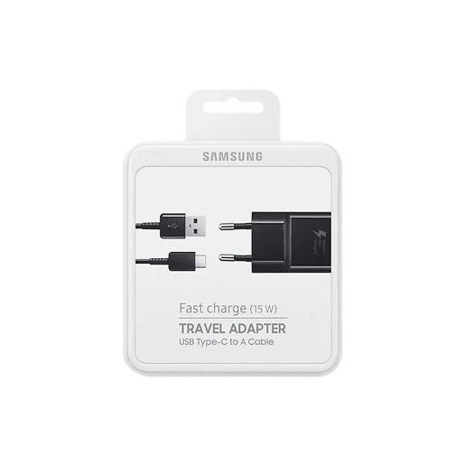 Carregador de Parede Samsung EP-TA20EBECGWW Preto 15 W