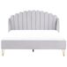 Beliani Cama Terciopelo AMBILLOU 197x214 Beliani Cama Terciopelo AMBILLOU 197x214 Beige