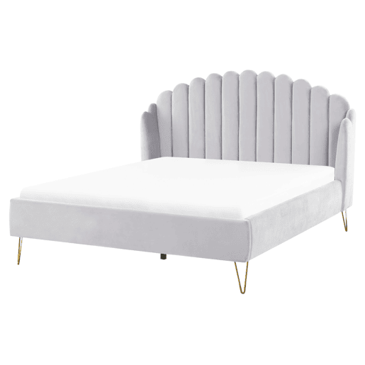 Beliani Cama Veludo AMBILLOU