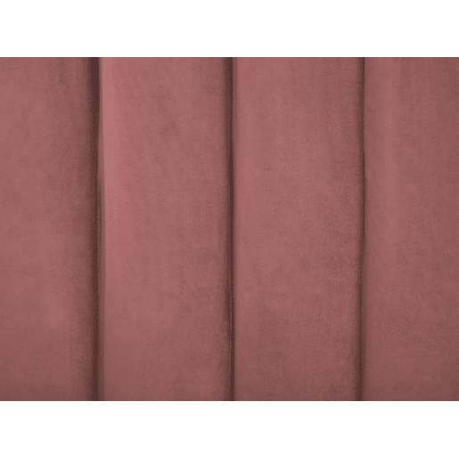 Cama Veludo AMBILLOU 180 x 200 cm Rosa