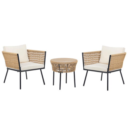 Conjunto de varanda com almofadas GARGANO Natural Conjunto de varanda com almofadas GARGANO Natural