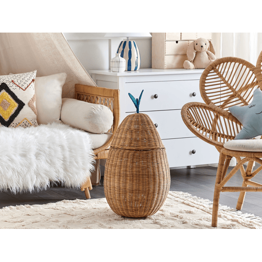 Cesto infantil Pera VAGSOY Rattan Natural