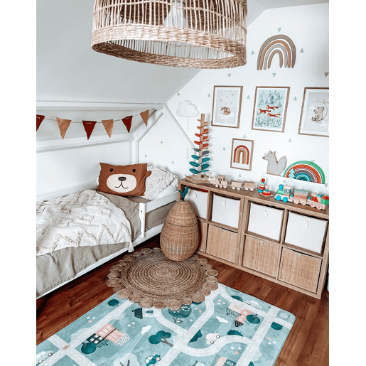Cesto infantil Pera VAGSOY Rattan Natural