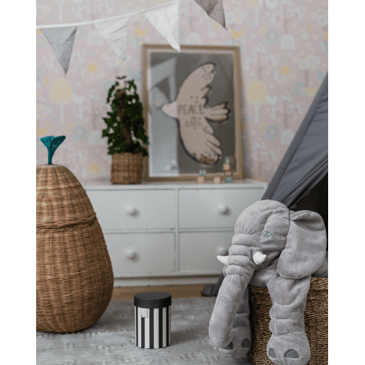 Cesto infantil Pera VAGSOY Rattan Natural