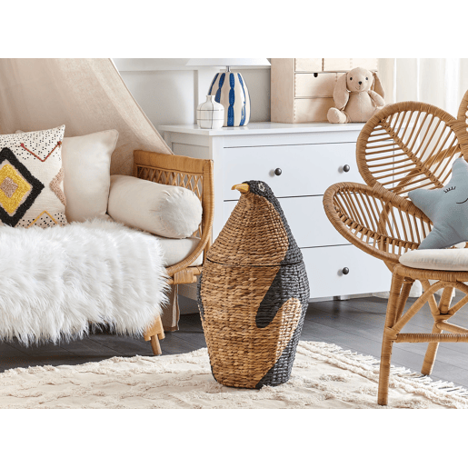Cesto infantil Pinguim HADZABE Vime Natural
