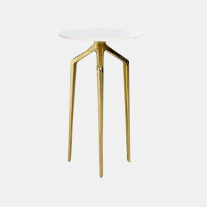 Mesa de apoio TILPA Mármore Branco