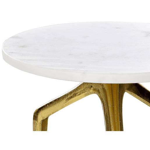 Mesa de apoio TILPA Mármore Branco
