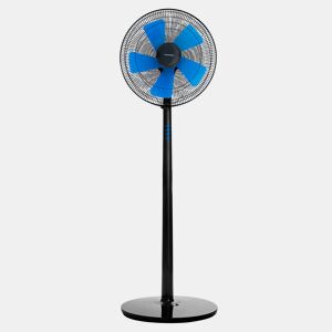 Ventilador de pedestal | Blaupunkt | Ventilador de 45W com 3 velocidades | Altura ajustável de 40cm | Base redonda reforçada