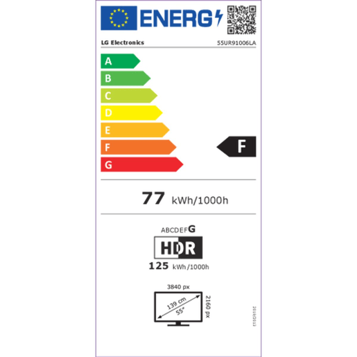 Smart TV LG 55UR91006LA 55 LED 4K Ultra HD