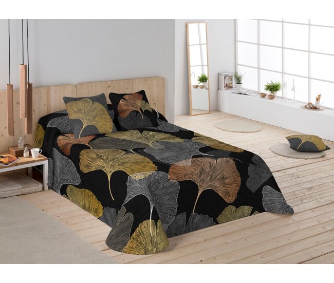 Colcha bouti ginkgo cama 150