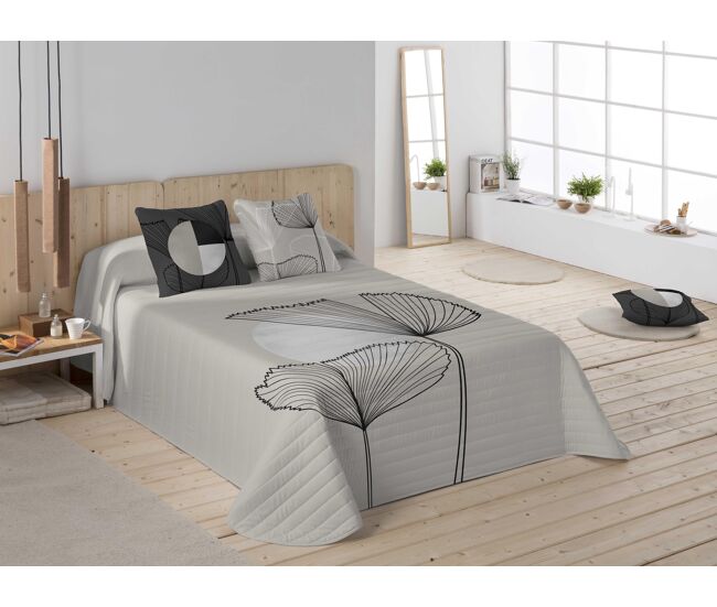 Colcha bouti eli beige cama 150