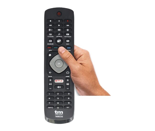 Mando Tm Mando a Distancia Universal para Philips TM Electron Negro - Conforama