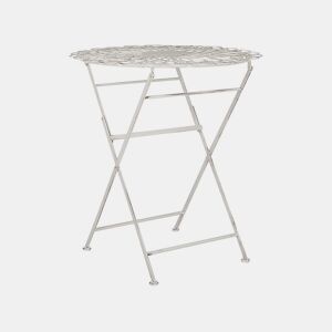 Mesa bistrô STIFFE 70 cm 70 cm Metal Branco