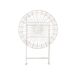 Beliani Mesa plegable SCAFA Beliani Mesa plegable SCAFA Blanco