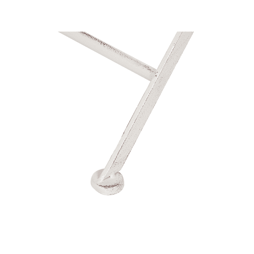 Mesa bistrô SCAFA Metal Branco Dobrável