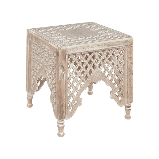 Mesa de apoio KADMA Mangueira de mangueira Castanho claro