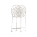 Beliani Silla de jardín STIFFE Beliani Silla de jardín STIFFE Blanco/ Beige