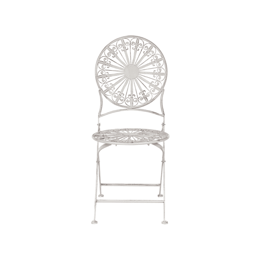 Conjunto de varanda Dobrável SCAFA Metal Branco