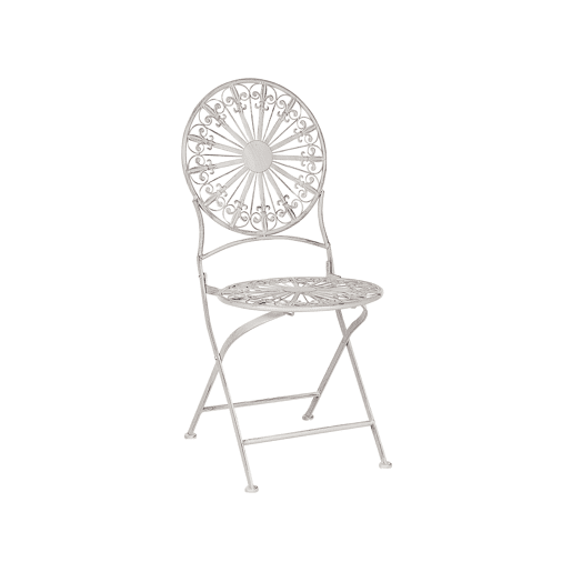 Conjunto de varanda Dobrável SCAFA Metal Branco