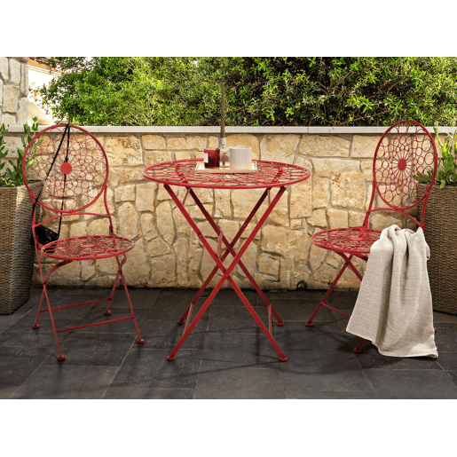 Beliani Conjunto bistrĂ´ SCARIO Beliani Conjunto bistrĂ´ SCARIO