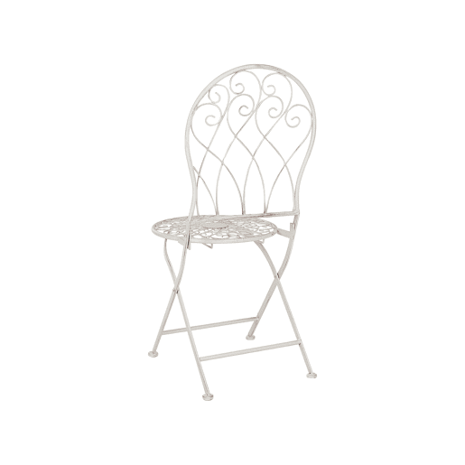 Conjunto de varanda Dobrável STIFFE Metal Branco