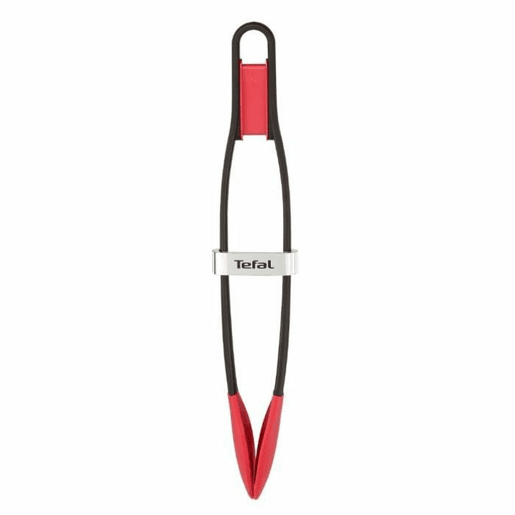Pinça de Cozinha Tefal Vermelho Preto Silicone Pinça de Cozinha Tefal Vermelho Preto Silicone