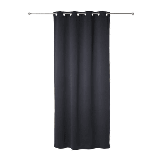 Cortina Atmosphera Cinzento escuro Cinzento 260 x 140 cm