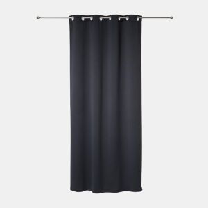 Cortina Atmosphera Cinzento escuro Cinzento 260 x 140 cm