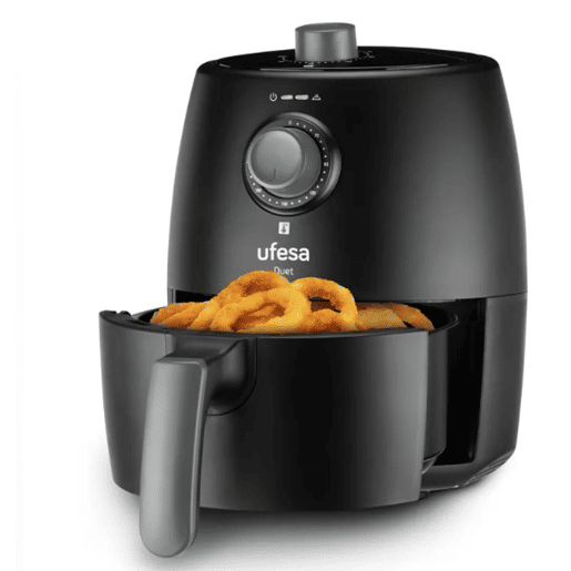 Fritadeira sem Óleo UFESA DUET Preto 1200 W Fritadeira sem Óleo UFESA DUET Preto 1200 W