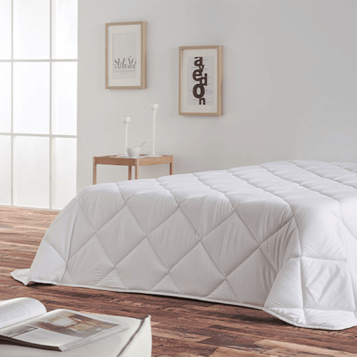 Enchimento nórdico Naturals Branco Cama de 105 (180 x 220 cm)