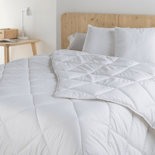 Enchimento nórdico Naturals Branco Cama de 105 (180 x 220 cm)