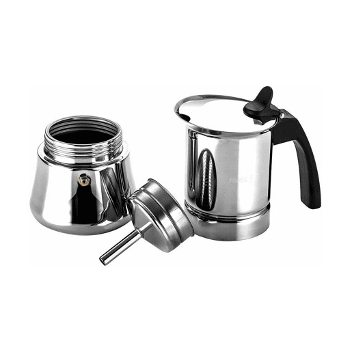 Cafeteira Italiana FAGOR Etnica Aço inoxidável 1810 (4 Kopjes)
