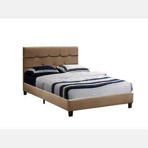 Cama de Casal Easy (Bege)(195 x 160 cm)